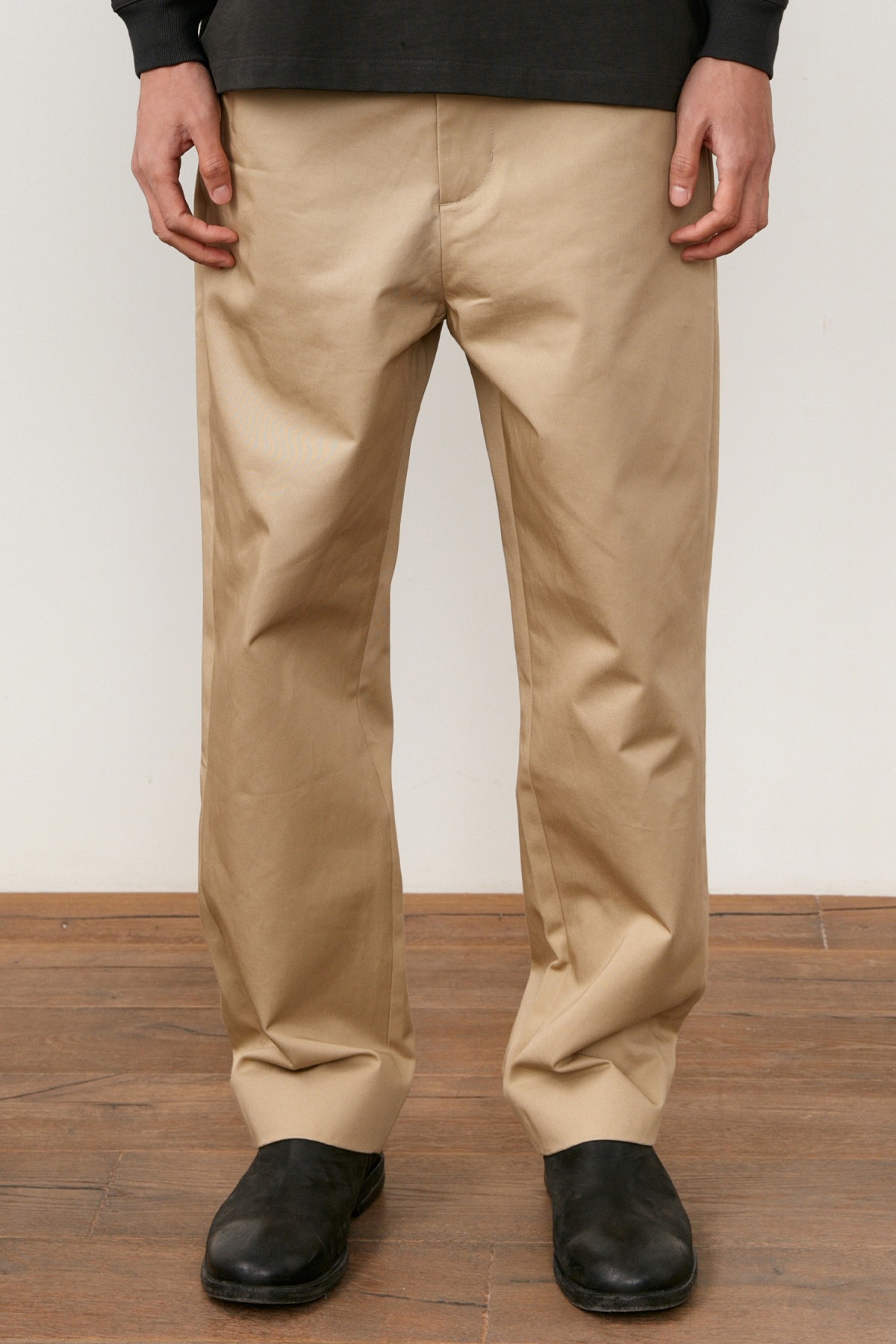 [Restock] Out Pocket Boarder Chino Pants_BEIGE