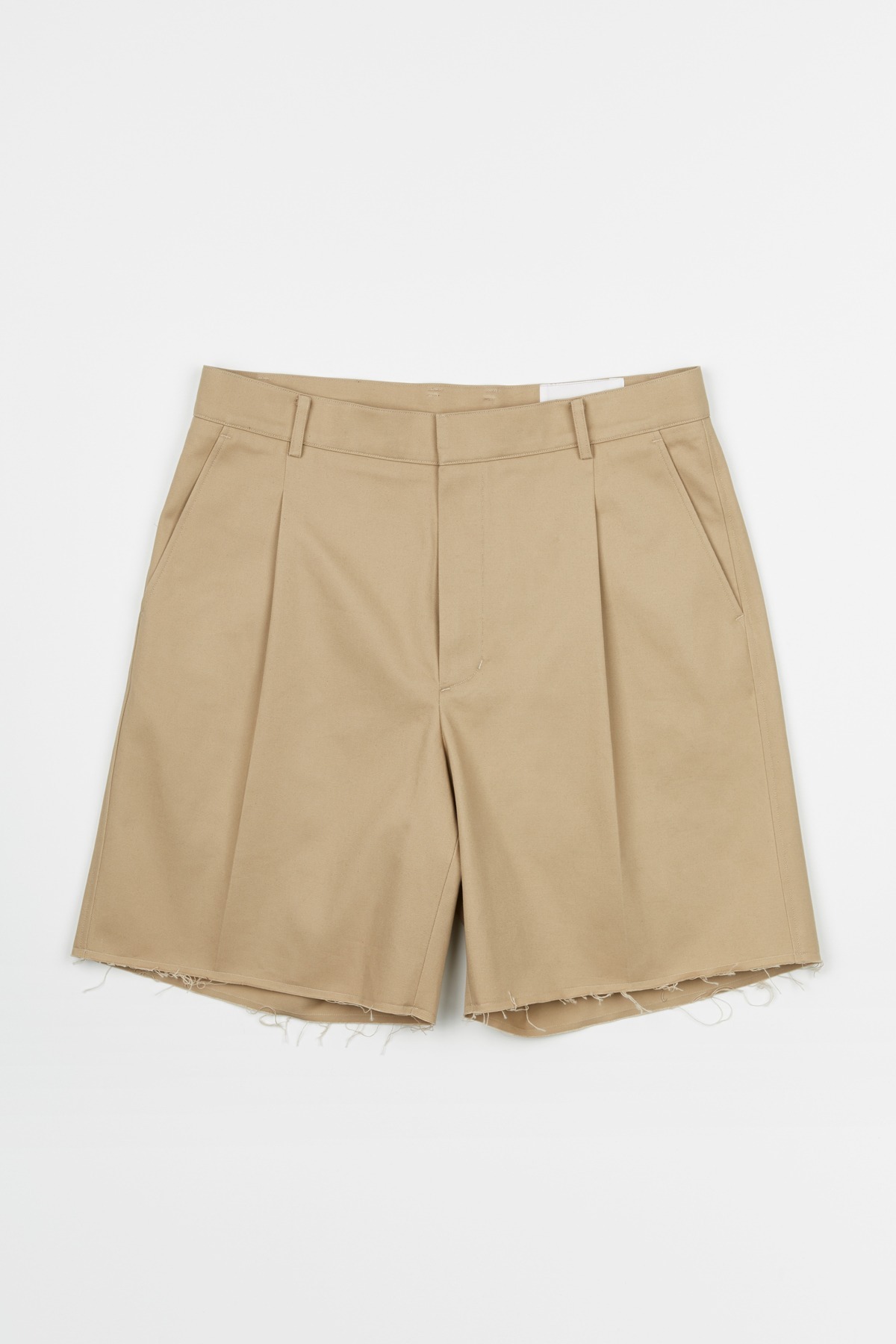 [Restock] Cutoff Chino Shorts_BEIGE